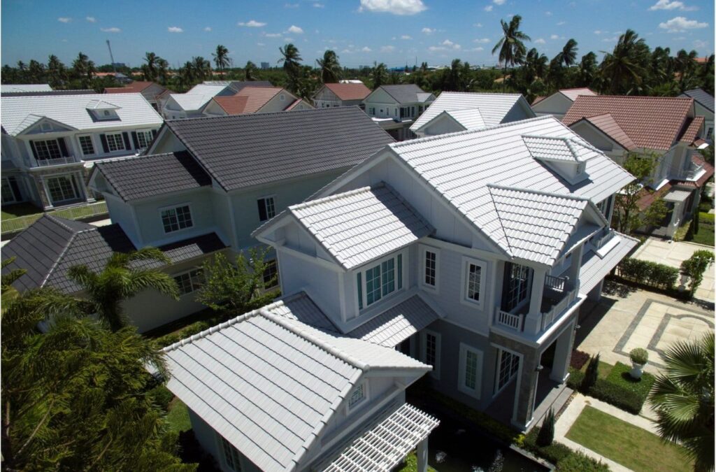 A roof expertly installed in Kingwood, TX by Strive Roofing & Construction, showing skilled craftsmanship and long-lasting roofing materials.